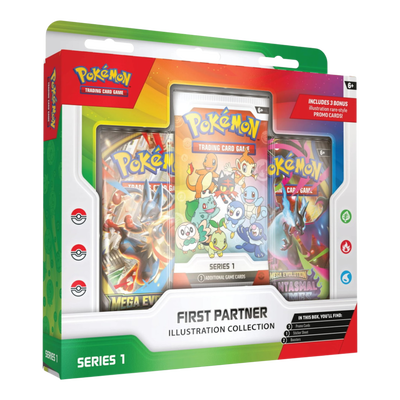 Pokémon First Partner Illustration Collection - Series 1