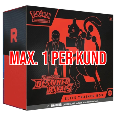 Pokémon Scarlet & Violet 10 Destined Rivals Elite Trainer Box