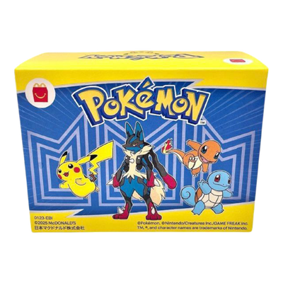 Pokémon x McDonalds Japan Summer 2025 Happy Set Toy
