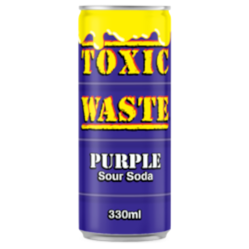 Toxic Waste Purple Sour Soda 330ml