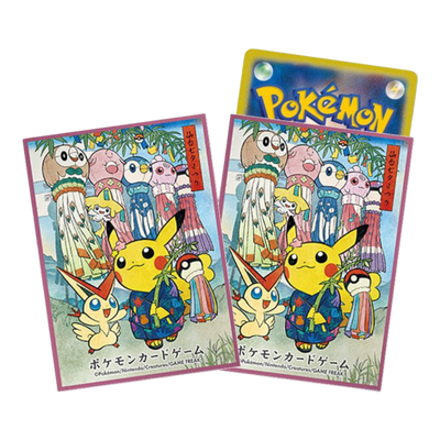Pokémon Center Official Card Sleeves: Tanabata Festival Pikachu