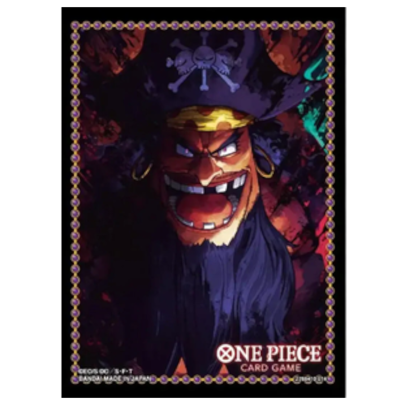 One Piece Card Game Official Sleeves: Marshall D. Teach Vol.3