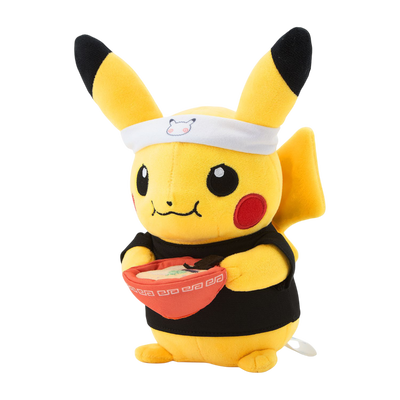 Pokémon Center: Ramen Pikachu Plush Fukuoka Exclusive