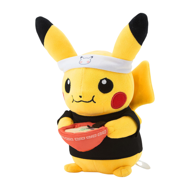 Pokémon Center: Ramen Pikachu Plush Fukuoka Exclusive