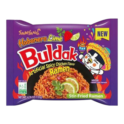 Samyang Buldak Habanero Lime