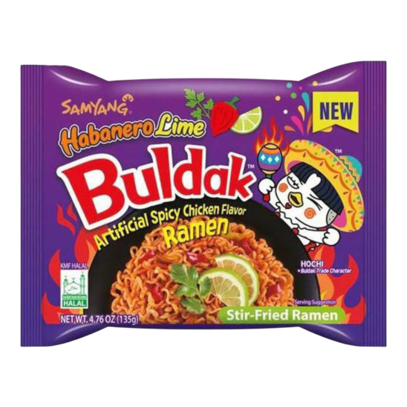 Samyang Buldak Habanero Lime