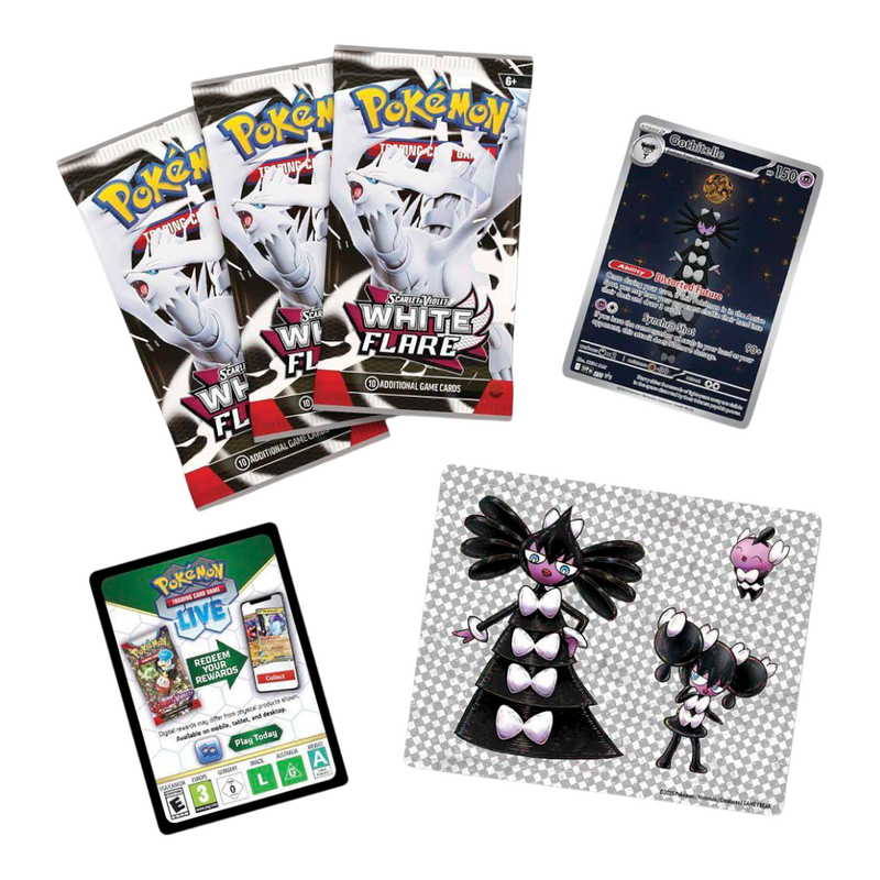 Pokémon Scarlet & Violet 10.5: White Flare Tech Sticker Collection