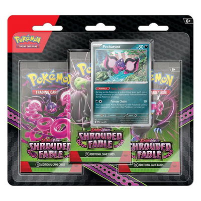 Pokémon Scarlet & Violet 6.5: Shrouded Fable Blister 3-Pack