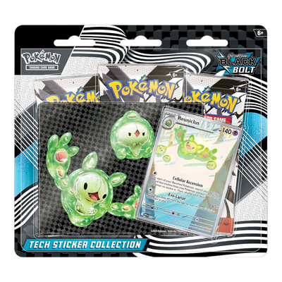 Pokémon Scarlet & Violet 10.5: Black Bolt Tech Sticker Collection