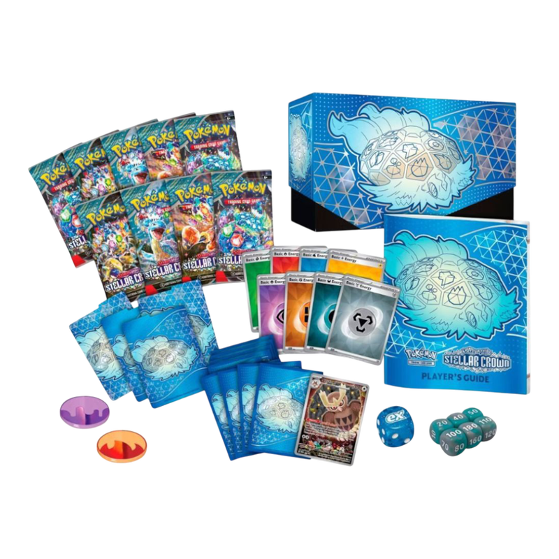 Pokémon Scarlet & Violet 7: Stellar Crown Elite Trainer Box