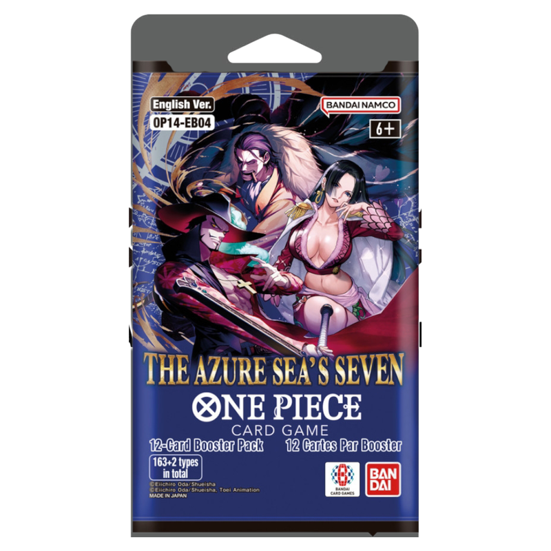 One Piece Card Game: OP14 - The Azure Sea's Seven Blister Pack