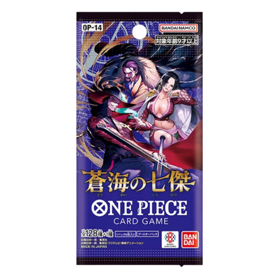 One Piece Card Game: OP14 - The Azure Sea's Seven Booster Pack (JP)