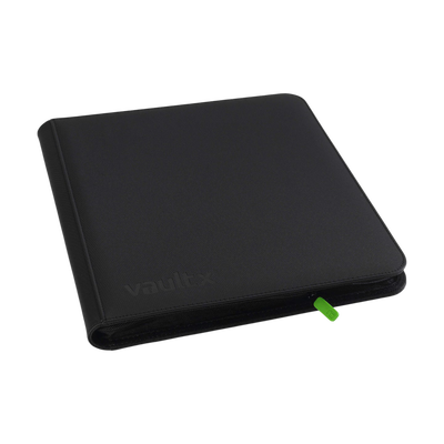 Vault X: Exo Tec Zip Binder 12-Pocket (Black)
