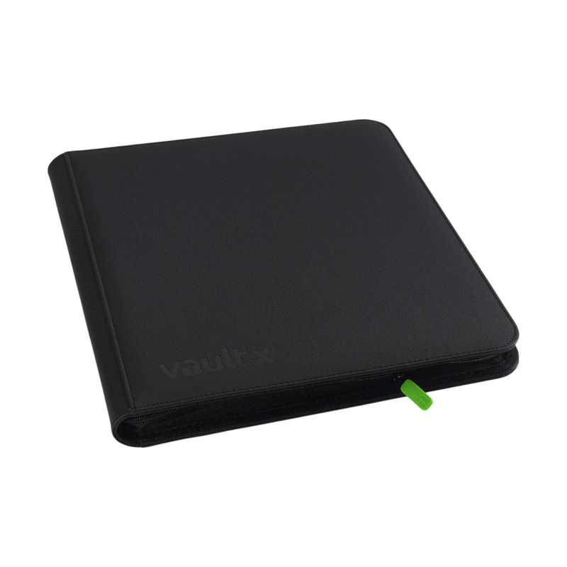 Vault X: Exo Tec Zip Binder 12-Pocket (Black)