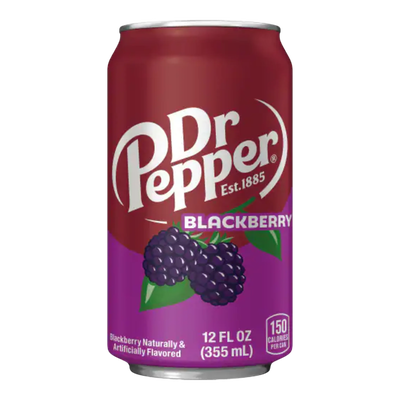 Dr Pepper Blackberry 355ml Dr Pepper Blackberry 355ml