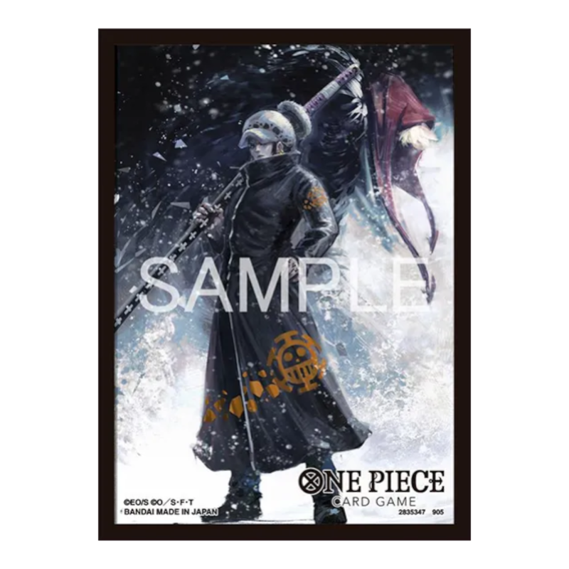 One Piece Card Game Official Sleeves: Trafalgar Law Vol.6