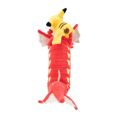 Pokémon Center Hiroshima: Red Gyarados & Pikachu Plush