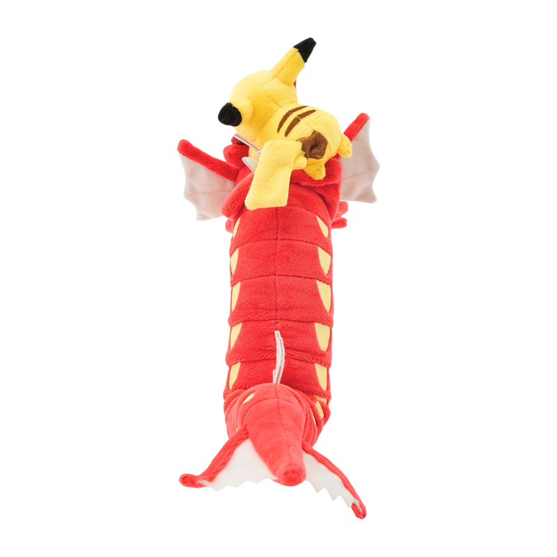 Pokémon Center Hiroshima: Red Gyarados & Pikachu Plush