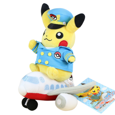 Pokémon Airplane Pikachu Haneda Airport Exclusive Plush