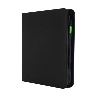 Vault X: Exo Tec Zip Binder 12-Pocket (Black)