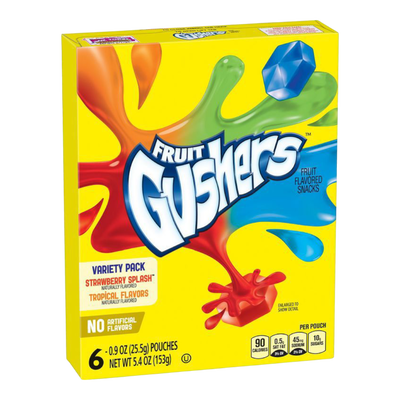 Fruit Gushers Tropical 136g