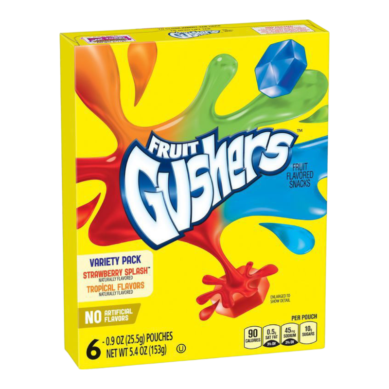 Fruit Gushers Tropical 136g