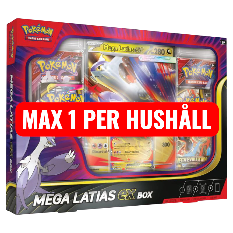 Pokémon Mega Latias Ex Box