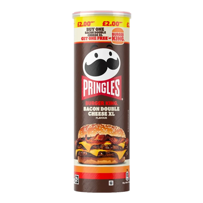 Pringles Burger King Bacon Double Cheese XL 165g