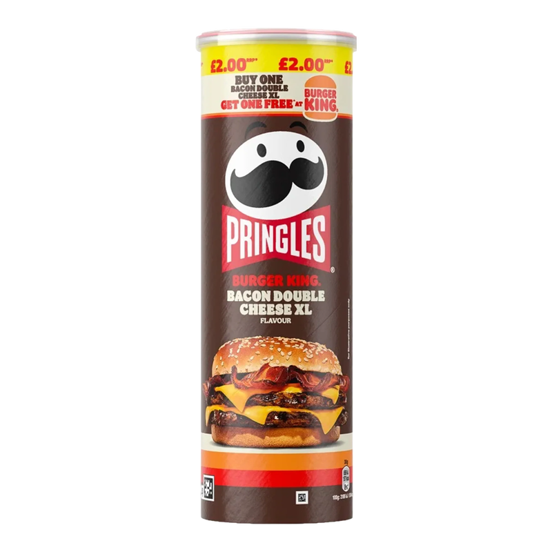 Pringles Burger King Bacon Double Cheese XL 165g