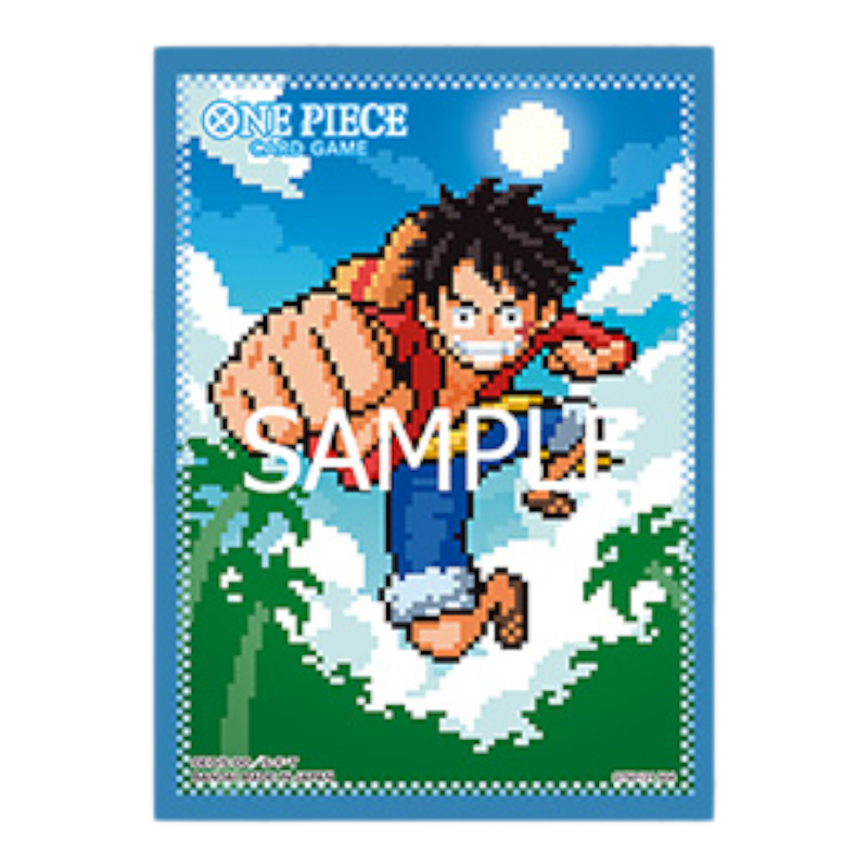 One Piece Card Game Official Sleeves: Monkey D. Luffy Vol.8