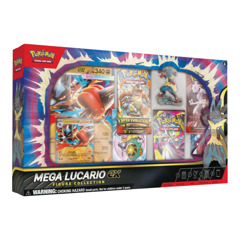 Pokémon Mega Lucario Ex Figure Collection