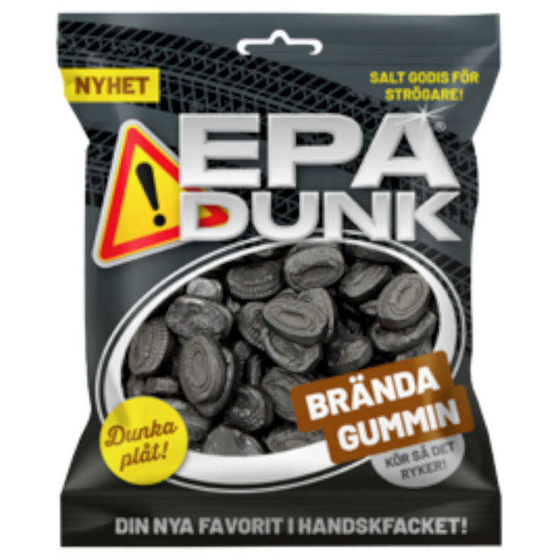 Epa Dunk Brända Gummin 80g
