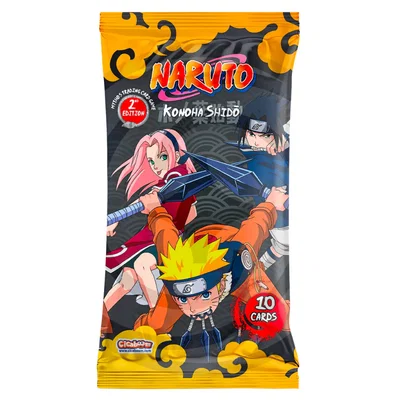 Naruto Mythos TCG: Konoha Shido Booster Pack (10 Kort) (ENG)