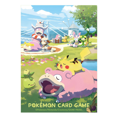 Pokémon Center Kagawa: Pikachu Slowpoke Card Sleeves