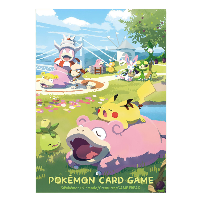 Pokémon Center Kagawa: Pikachu Slowpoke Card Sleeves