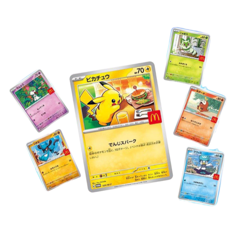 Pokémon McDonalds Japan Promo Pack
