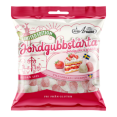 Aroma Jordgubbstårta Limited Edition 125g
