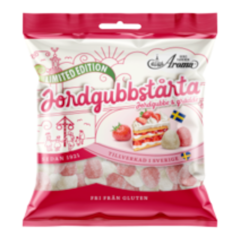 Aroma Jordgubbstårta Limited Edition 125g