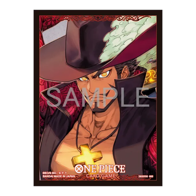 One Piece Card Game Official Sleeves: Dracule Mihawk Vol.13