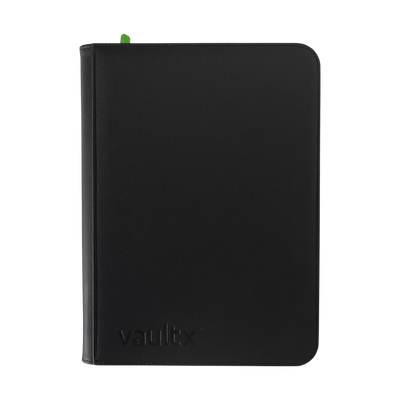 Vault X: Exo Tec Zip Binder 9-Pocket (Black)