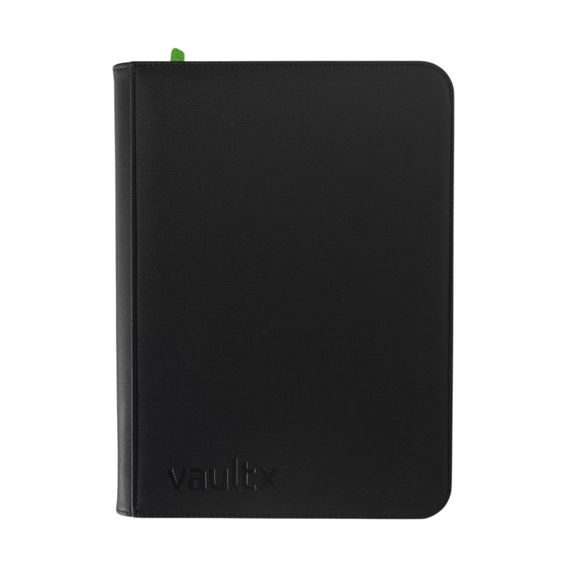Vault X: Exo Tec Zip Binder 9-Pocket (Black)