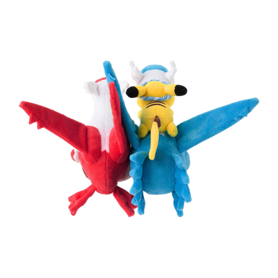 Pokémon Center: Latias, Latios & Pikachu Plush Fukuoka Exclusive
