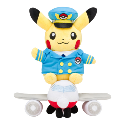 Pokémon Airplane Pikachu Haneda Airport Exclusive Plush