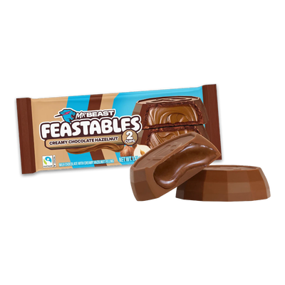 Mr Beast Feastables Creamy Chocolate Hazelnut 40g