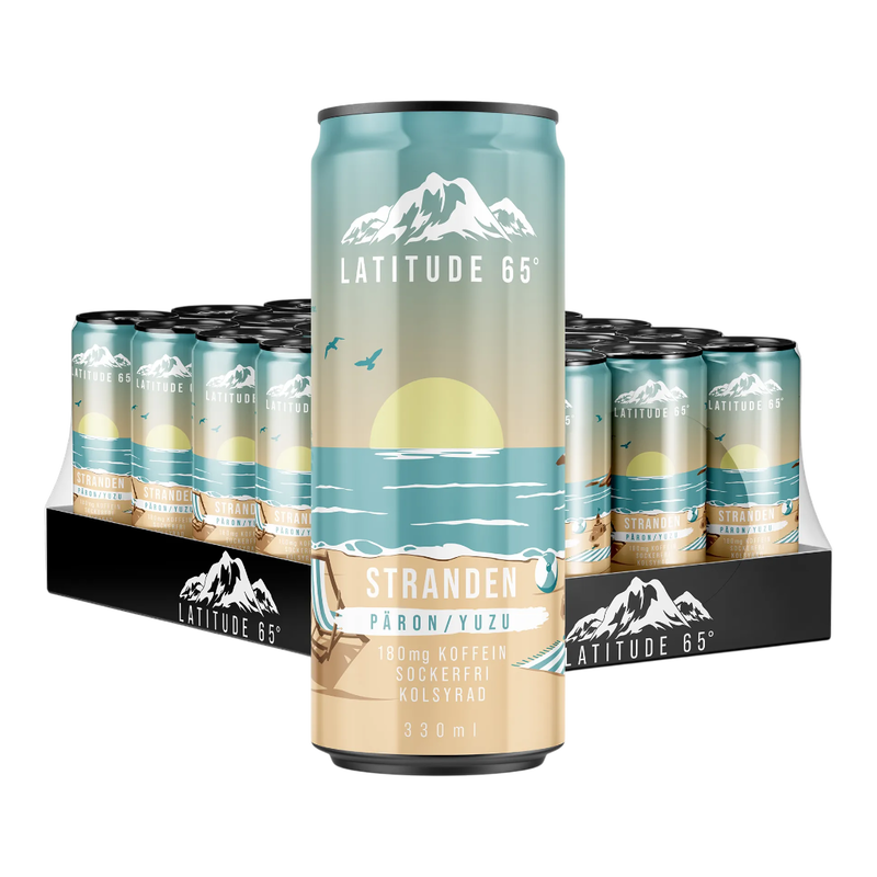 Latitude 65 Stranden - Päron/Yuzu 24x330ml