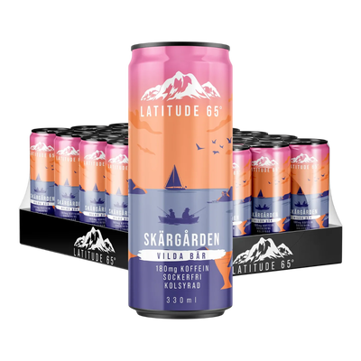 Latitude 65 Skärgården - Vilda Bär 24x330ml