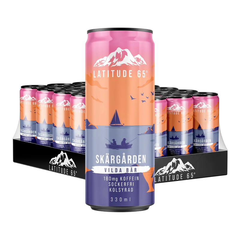 Latitude 65 Skärgården - Vilda Bär 24x330ml