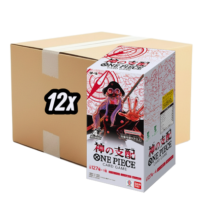 One Piece Card Game: OP18 - The Dominance of God Sealed Case (JP)