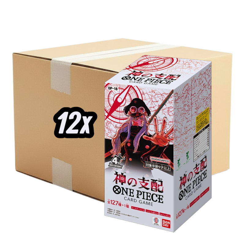 One Piece Card Game: OP18 - The Dominance of God Sealed Case (JP)