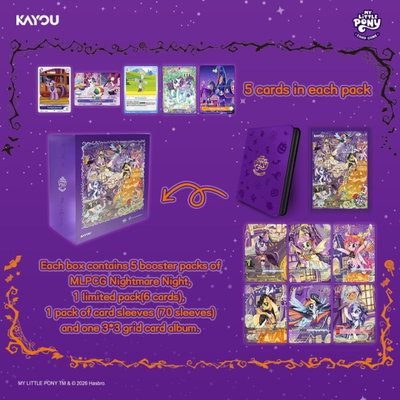 Kayou My Little Pony Nightmare Night Gift Box 01 (ENG)